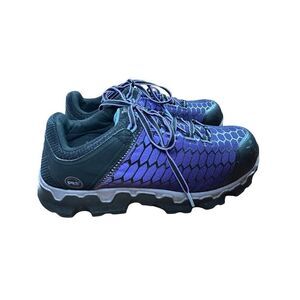 Timberland PRO Powertrain Sport Womens 11 Wide Alloy Safety Toe Purple A1H1S Lav